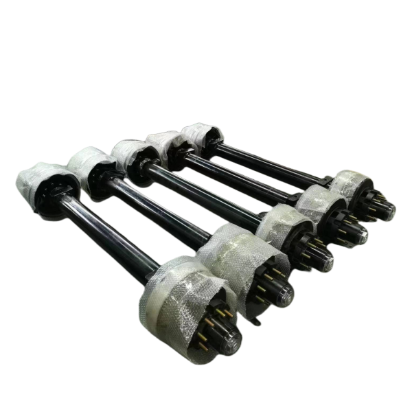 10,000lb Straight Trailer Axle With 8 Lug Electric Brakes - Image 2
