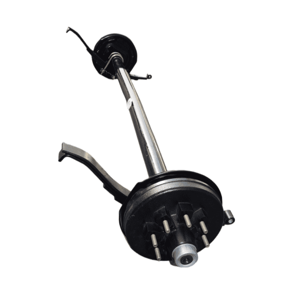 7,000lb Straight Trailer Axle With 8 Lug Electric Brakes - Image 2