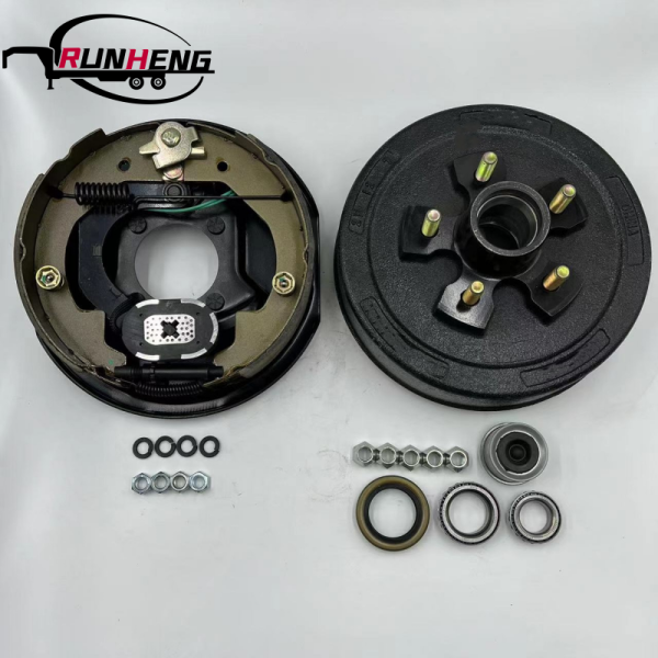 3.5K 10" 5 on 4.50 Drum; Bearing;L44649/L68149: 1/2-20 Press In Studs - Image 3