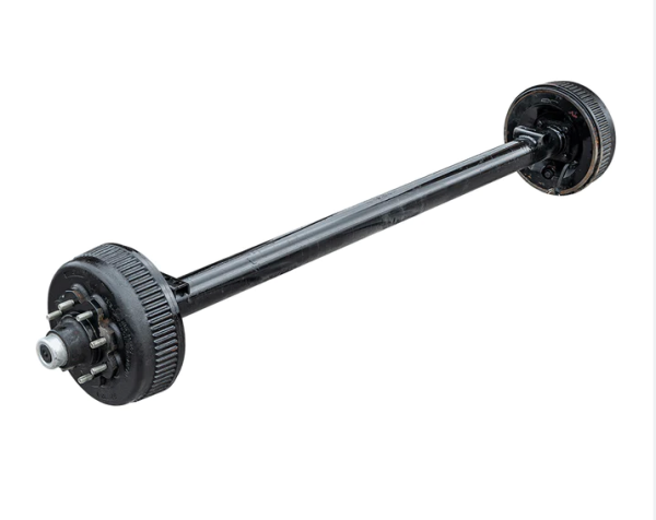 8,000lb Straight Trailer Axle With 8 Lug Electric Brakes