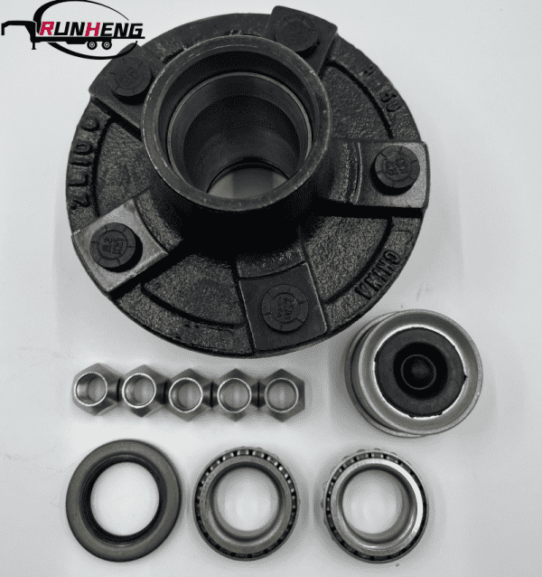 2.0K 4 on 4.00 ldler; Bearing:L44649/L44649; 1/2-20 Press In Studs - Image 2