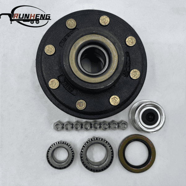 7.0K 8 on 6.50 ldler; Bearing:25580/14125A; 1/2-20 Press In Studs - Image 2