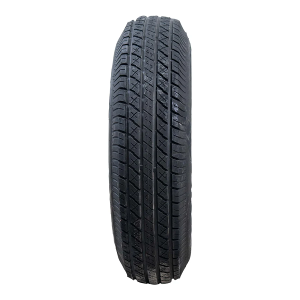 15" 6 ply Bias Trailer Tire & Wheel - ST 205/75D15 5x4.5 Lug (Silver Mod) - Image 3
