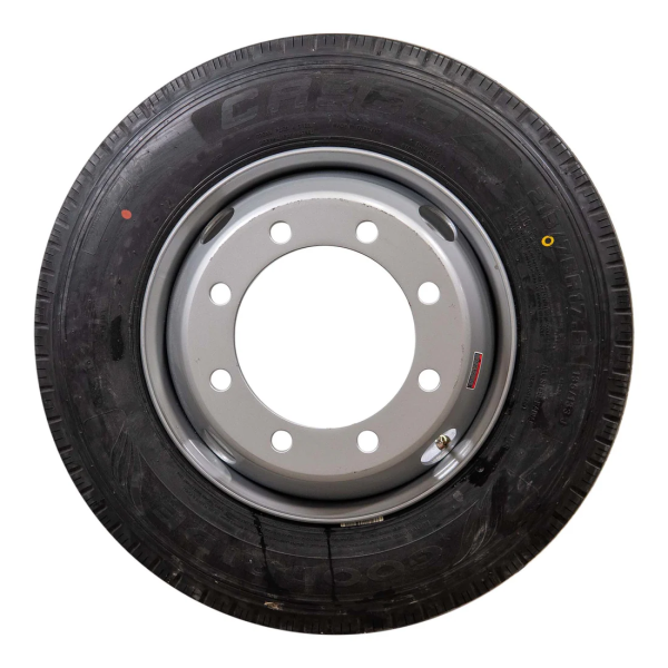 17.5" 16 ply Radial Trailer Tire & Wheel - ST 215/75R17.5 8x275mm Lug (Silver Dual) - Image 2