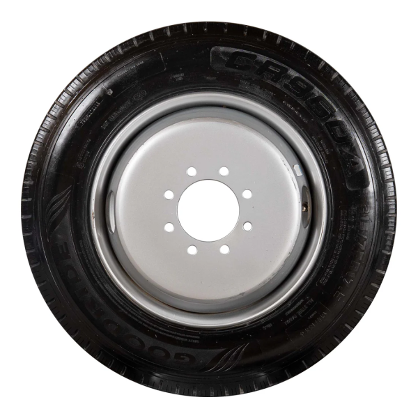 17.5" 16 ply Radial Trailer Tire & Wheel - ST 215/75R17.5 8 Lug (Silver Dual) - Image 2