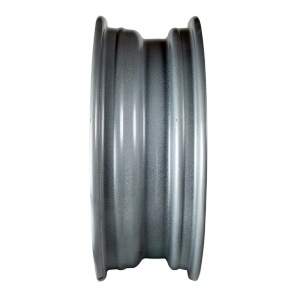 15" x 5" - 5 Lug Silver Mod Solid Steel Trailer Wheel - Single - Image 2