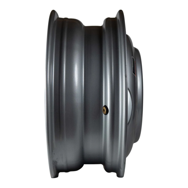 16" x 6" - 8 Lug Silver Mod Solid Steel Trailer Wheel - 8 x 6.5" Dual - Image 2