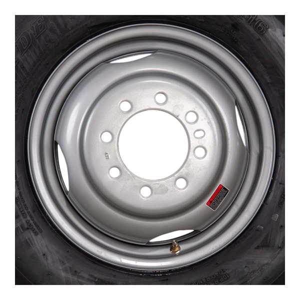 16" 10 ply Radial Trailer Tire & Wheel - ST 235/80 R16 8 lug Dual - Image 4