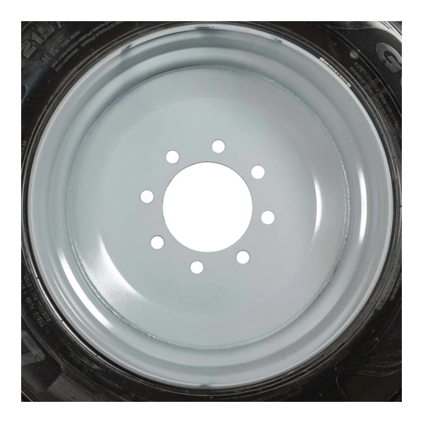 17.5" 16 ply Radial Trailer Tire & Wheel - ST 215/75R17.5 8 Lug (Super Single Silver Solid) - Image 4