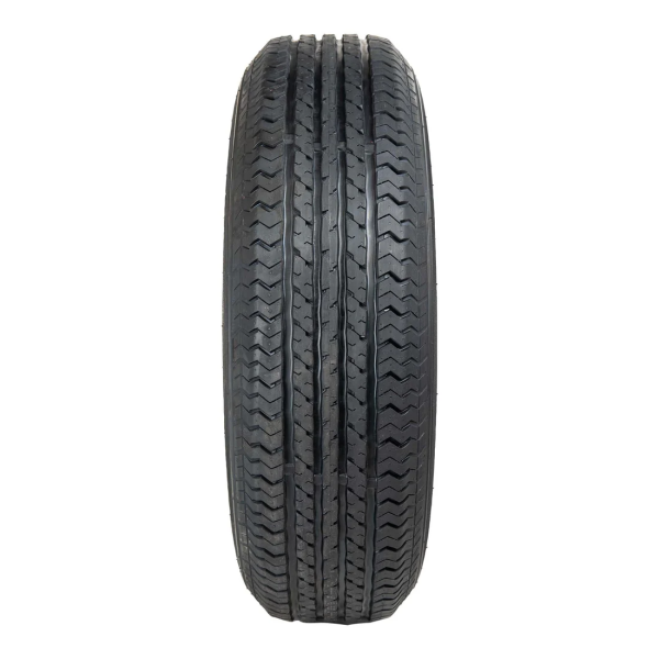 15" 6 ply Radial Trailer Tire & Wheel - ST 205/75R15 5 Lug (Silver Mod) - Image 5